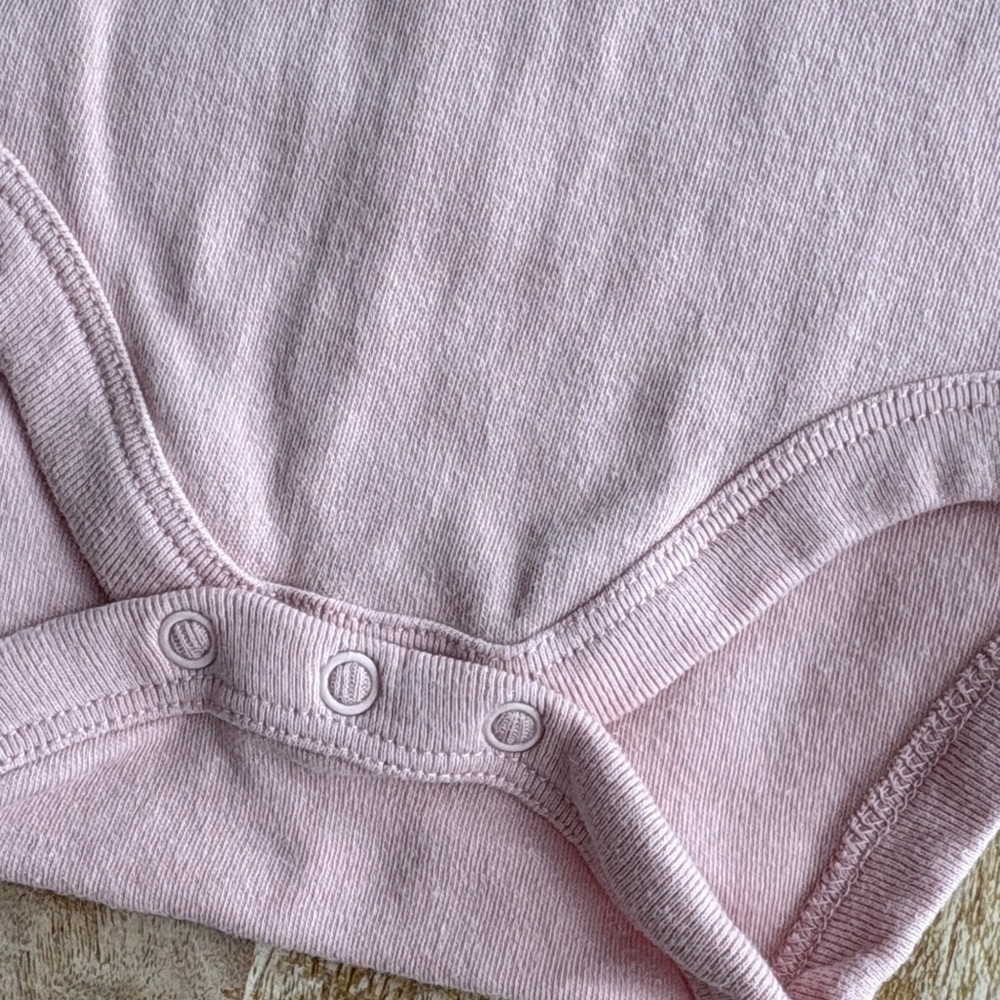 Mini Boden Pink Ruffled Collar Onesie 3-6m - Picture 4 of 6